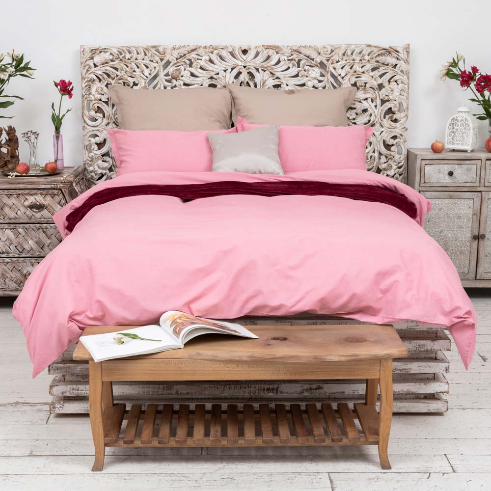 PROVANCE Роузмист Простыня евро, 220х240см, смесовый хлопок, 3 цвета, арт.№ 432-068