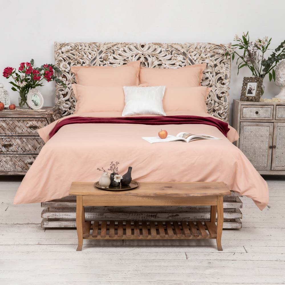 PROVANCE Роузмист Простыня евро, 220х240см, смесовый хлопок, 3 цвета, арт.№ 432-068