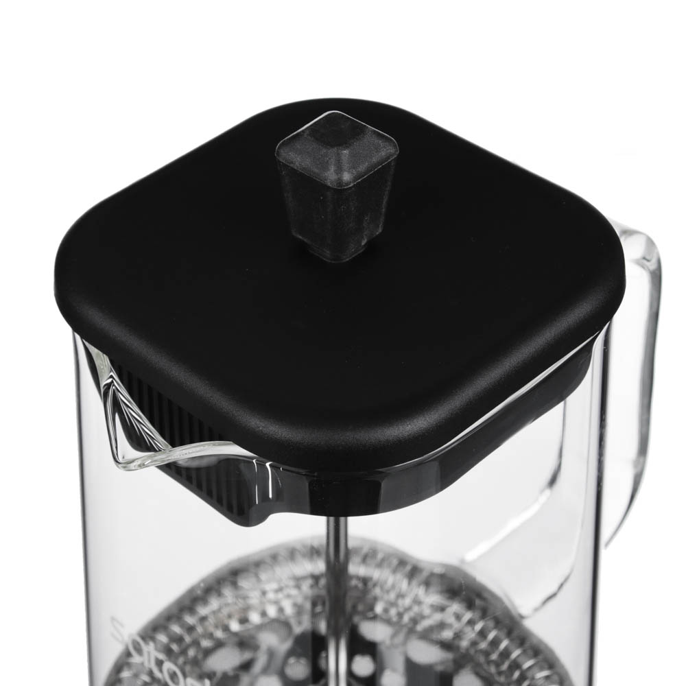 SATOSHI Верона Френч-пресс 600мл, жаропрочное стекло, арт.№ 850-195