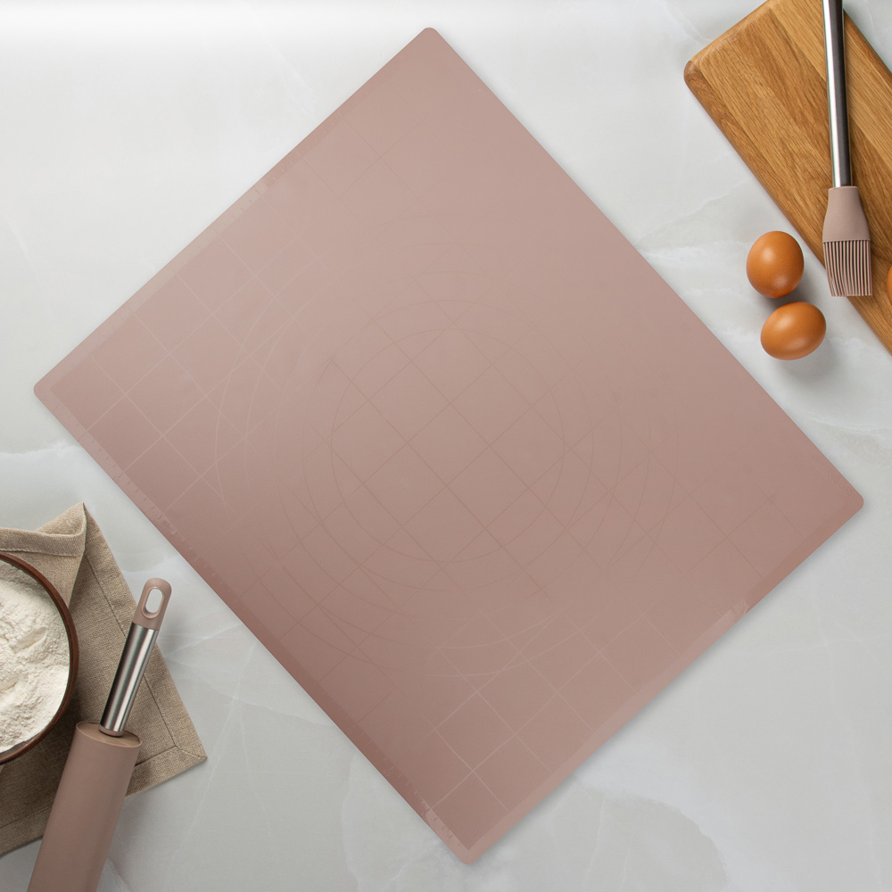 SATOSHI Алион Коврик для раскатки теста, 58x48см, силикон, арт.№ 856-114