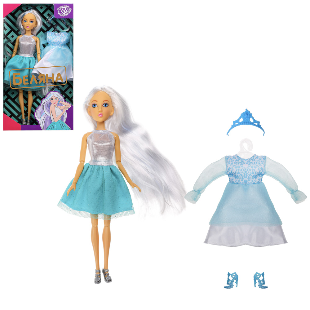 BY kids Сказочная подружка. Сказка всегда с тобой! ABS, ПВХ, полиэстер, 21,5х32х6,5см, 6 дизайнов, арт.№ 267-869