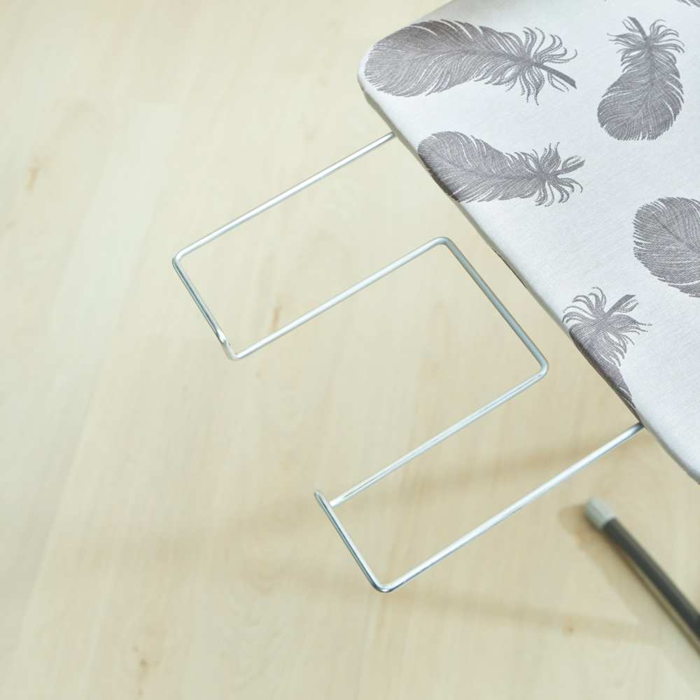 НИКА Доска гладильная Лина-1, ДСП, 112х34,5см, высота 0,7 и 0,8м, подставка под утюг,ДЛ-1, арт.№ 451-055