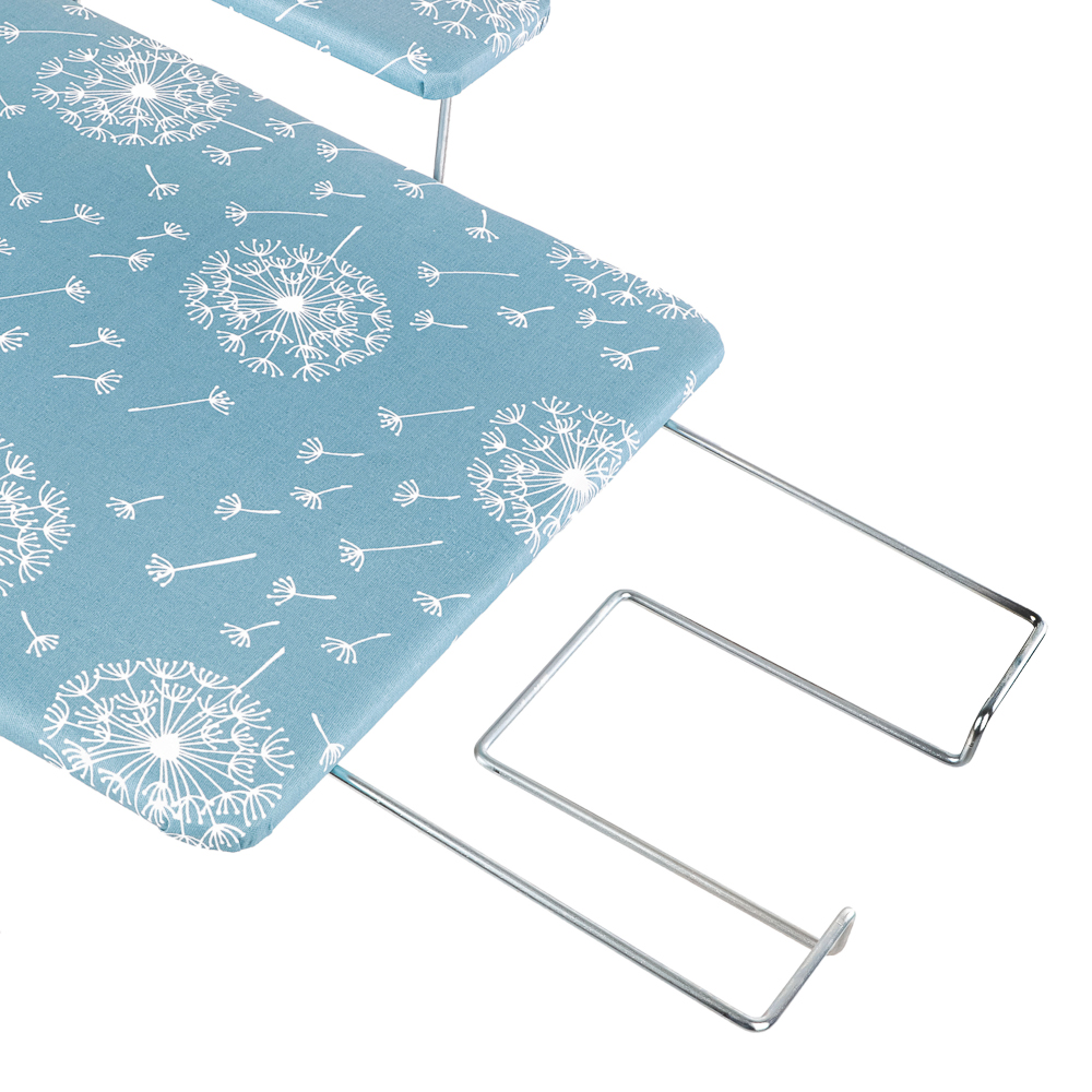 НИКА Доска гладильная Лина-1, ДСП, 112х34,5см, высота 0,7 и 0,8м, подставка под утюг,ДЛ-1, арт.№ 451-055