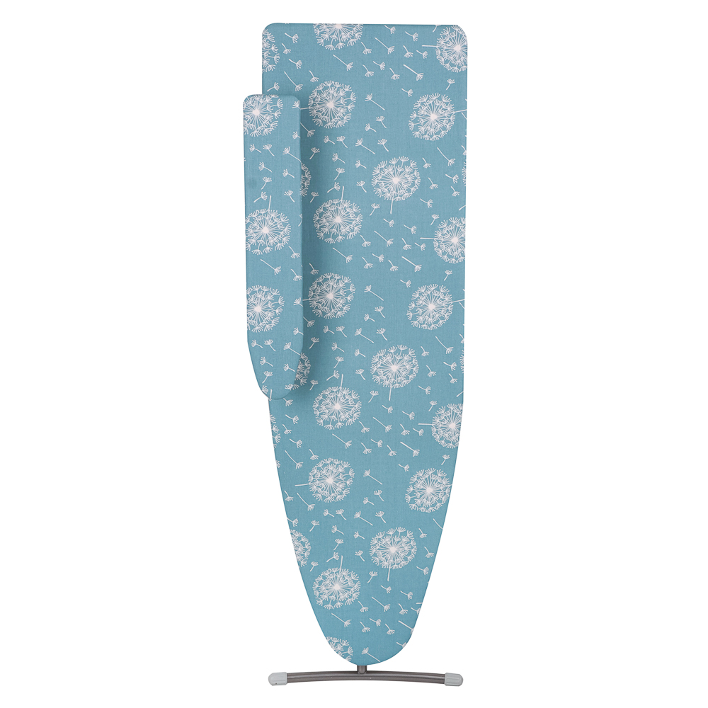 НИКА Доска гладильная Лина-1, ДСП, 112х34,5см, высота 0,7 и 0,8м, подставка под утюг,ДЛ-1, арт.№ 451-055