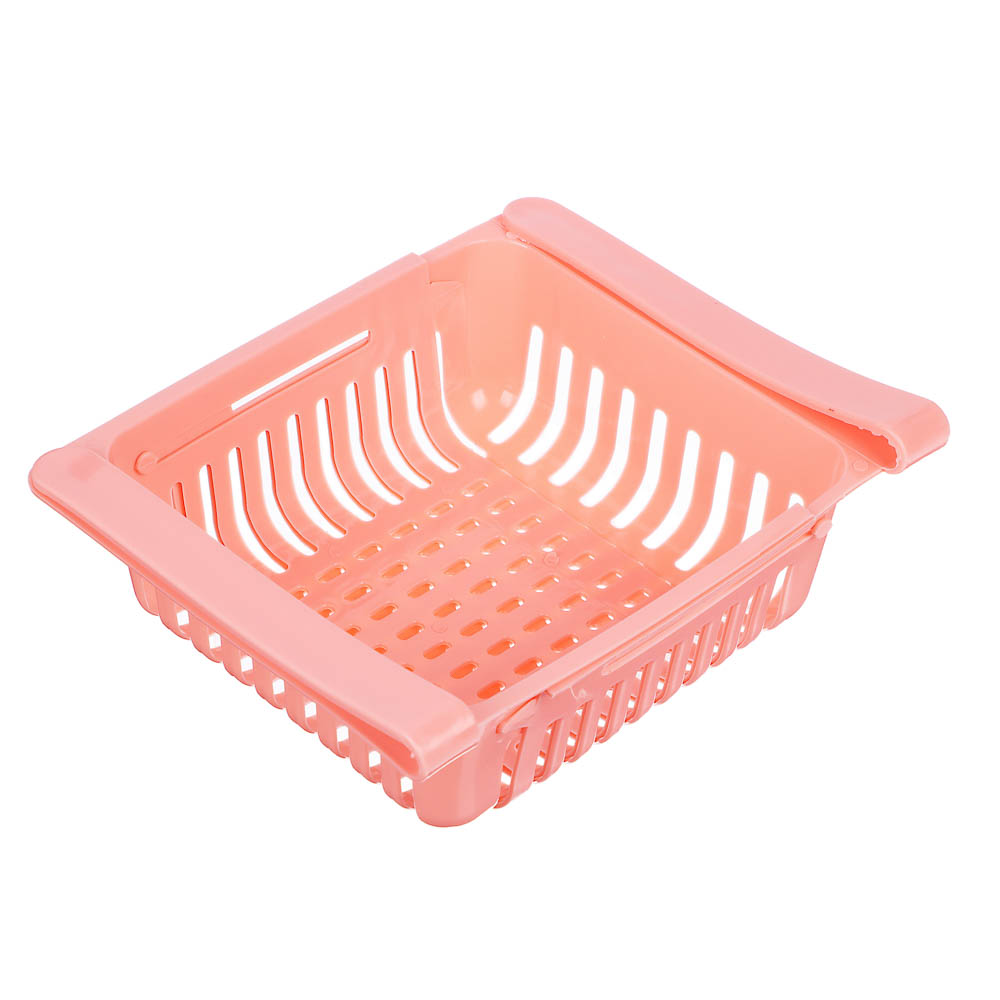 Контейнер в холодильник тм VETTA, раздвижной, 19,5-27,5х15,5х7h см, полипропилен, арт.№ 414-051