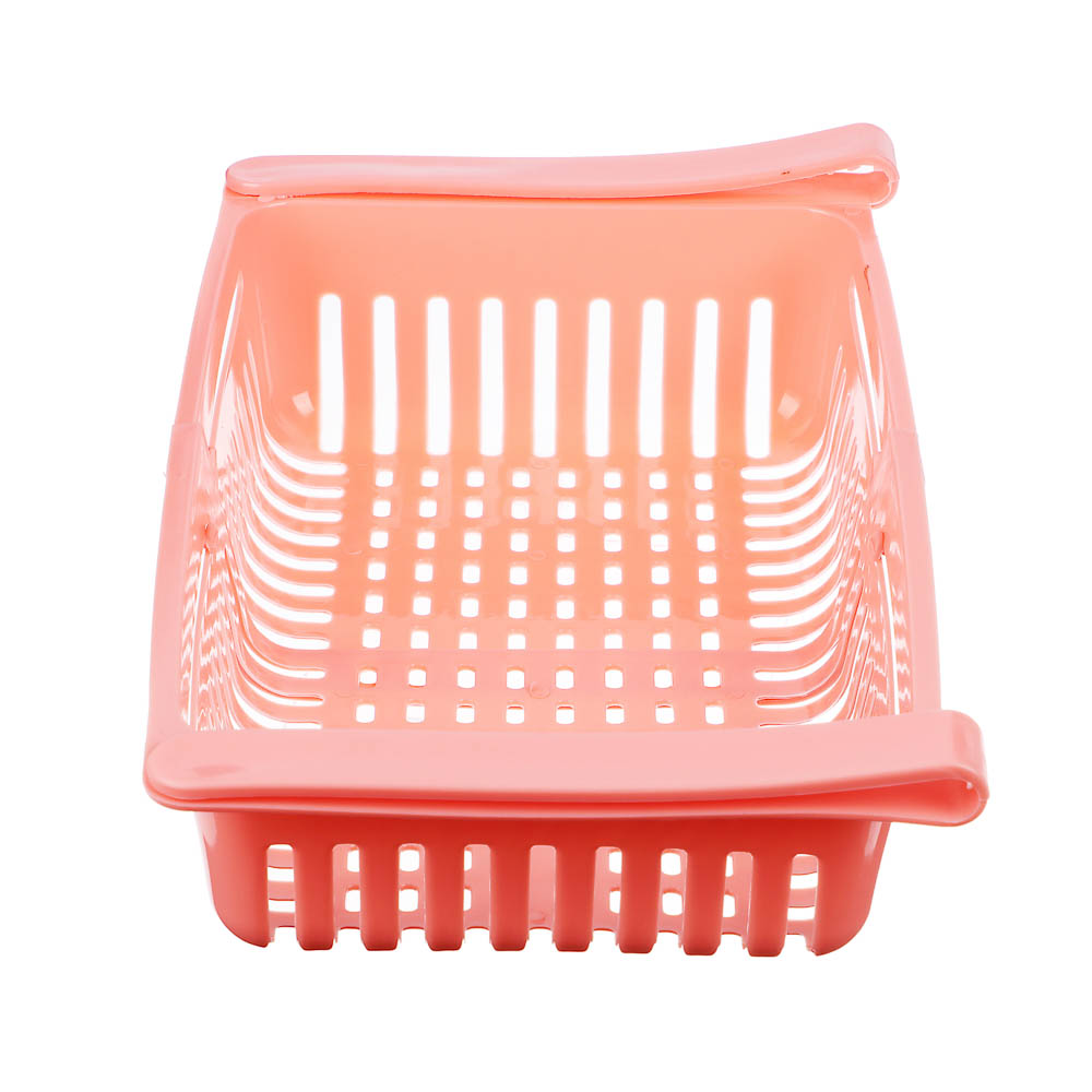 Контейнер в холодильник тм VETTA, раздвижной, 19,5-27,5х15,5х7h см, полипропилен, арт.№ 414-051