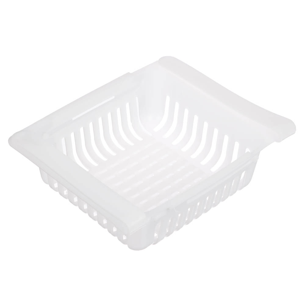 Контейнер в холодильник тм VETTA, раздвижной, 19,5-27,5х15,5х7h см, полипропилен, арт.№ 414-051