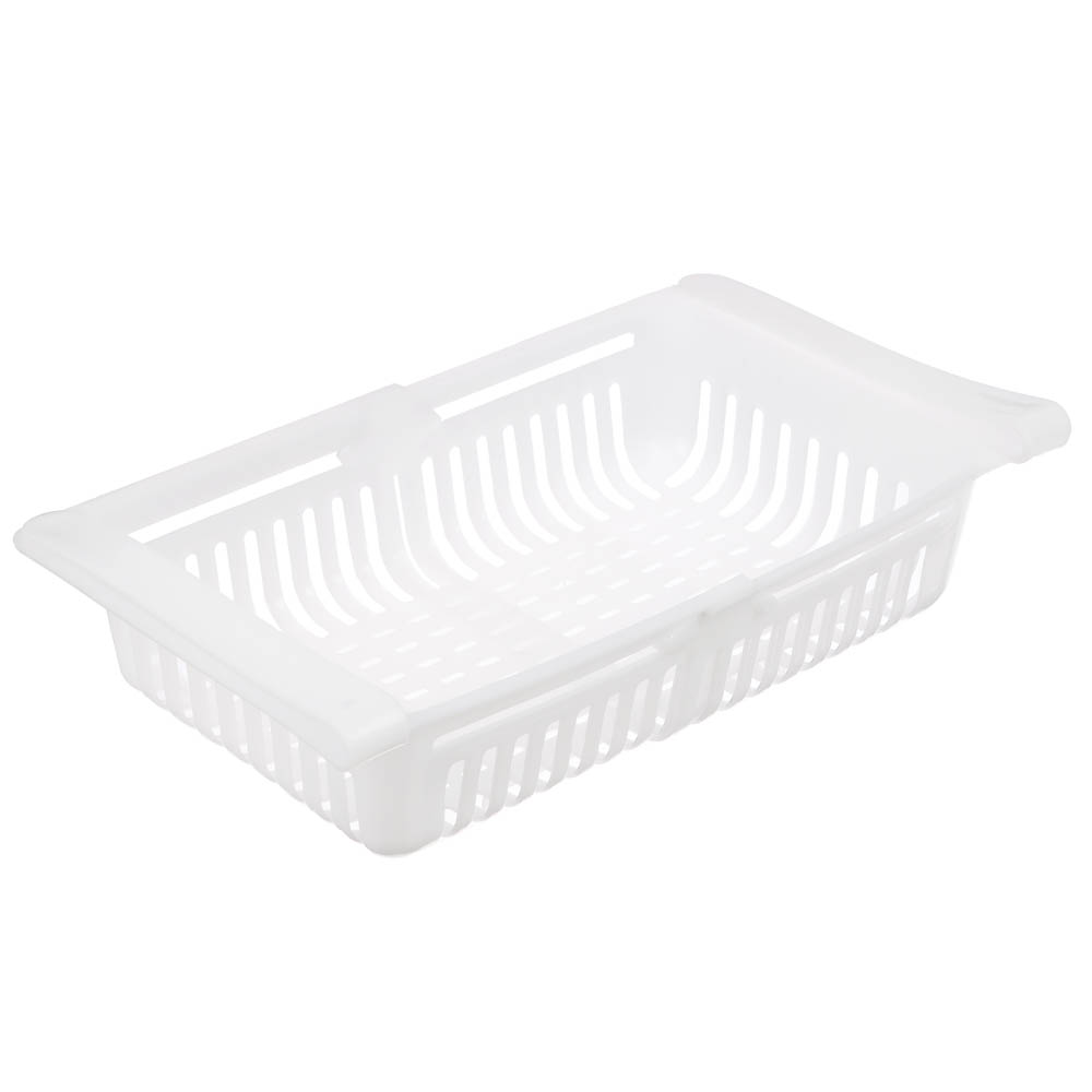 Контейнер в холодильник тм VETTA, раздвижной, 19,5-27,5х15,5х7h см, полипропилен, арт.№ 414-051