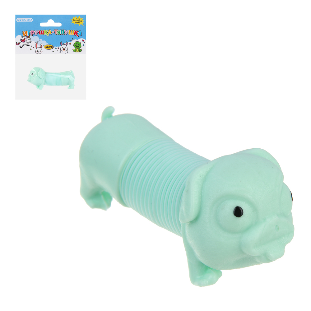 ИГРОЛЕНД Игрушка - тянушка "Чудики" пластик ABS, PE, 6,5см, 5 дизайнов, арт.№ 274-209