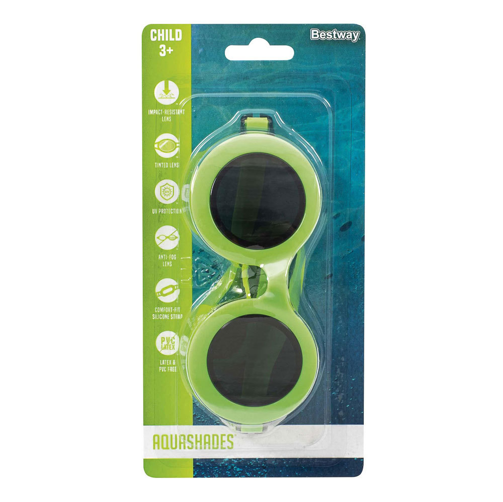 BESTWAY Очки для плавания AQUASHADES, 3+, 21178, арт.№ 002-018