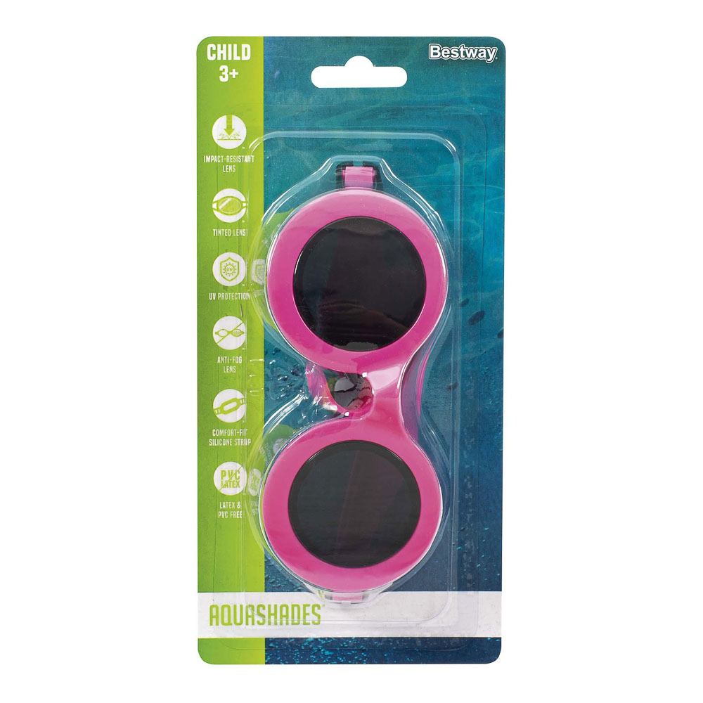 BESTWAY Очки для плавания AQUASHADES, 3+, 21178, арт.№ 002-018