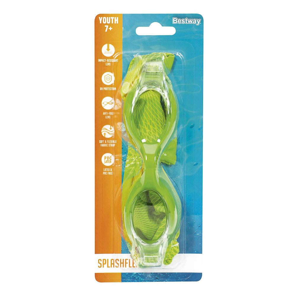 BESTWAY Очки для плавания SPLASHFLEX, 7+ , 21177, арт.№ 002-019
