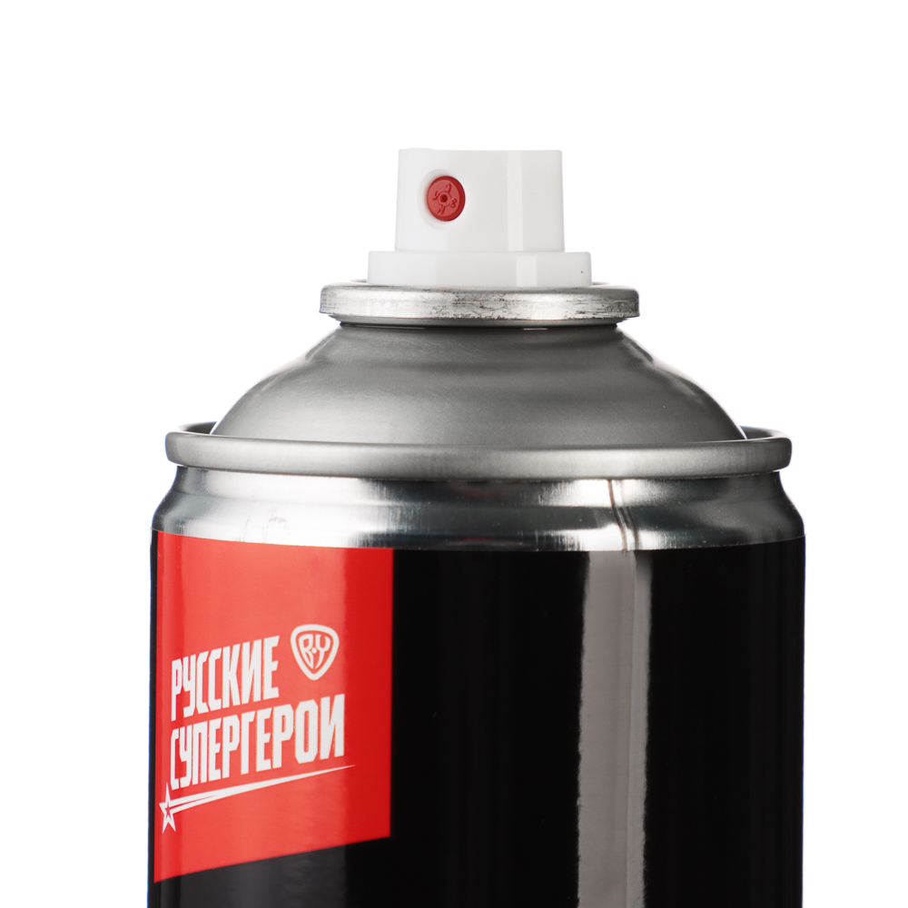 BY Русские Супергерои Полироль для пластика матовый с антистатиком, аэрозоль 520мл, арт.№ 727-034