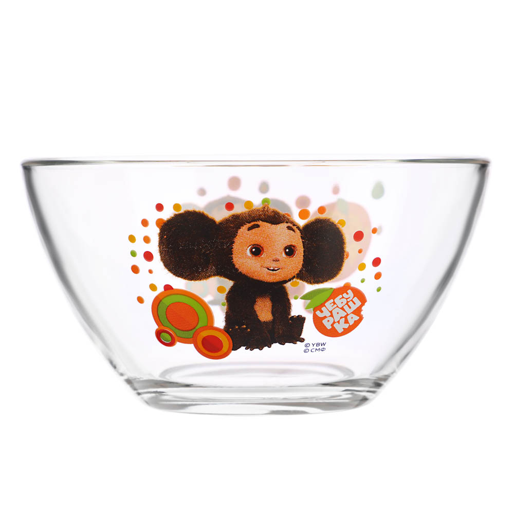 Салатник "Чебурашка" 13см, стекло, арт.№ 829-212
