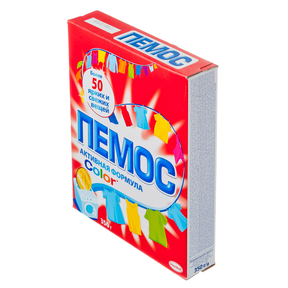 Стиральный порошок ПЕМОС Колор для цветного белья, к/у 350г, арт.№ 958-068