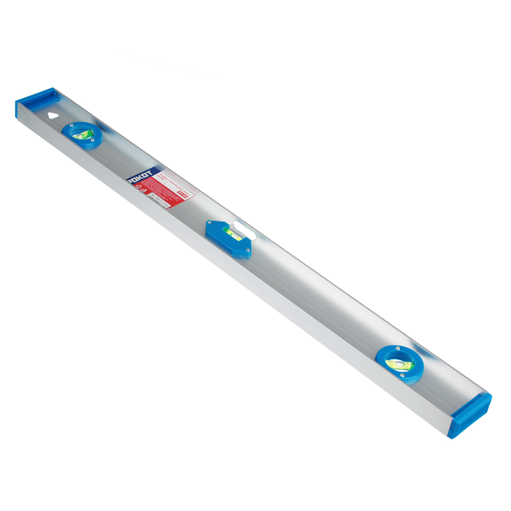 РОКОТ Уровень строительный "Рельс", 600 мм, арт.№ 659-036