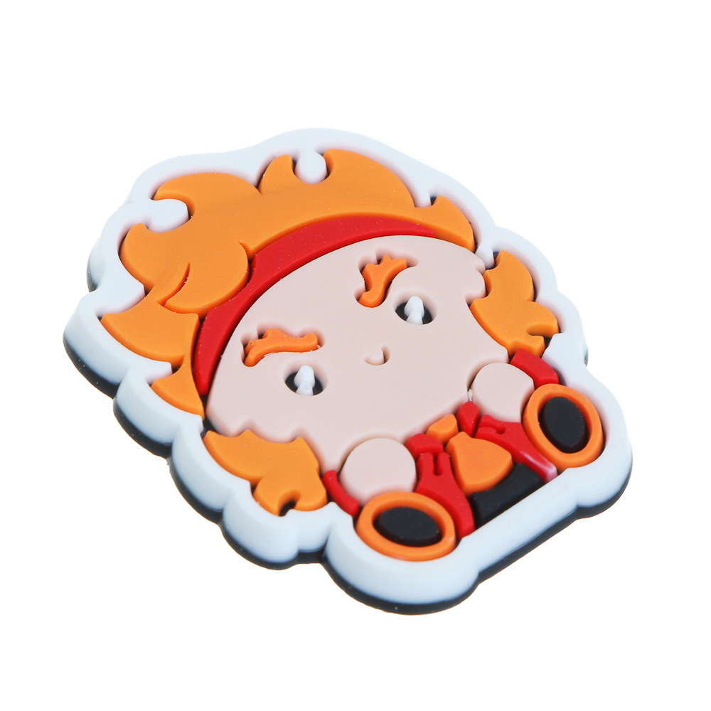 BY Русские Супергерои Джибитсы для кроксов Сунь Шэн 6шт, ПВХ, арт.№ 219-017