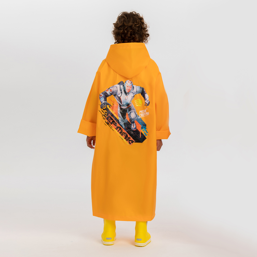 BY Русские Супергерои Дождевик Ермак 102x62см, ЭВА 140мкм, 14+, арт.№ 188-010