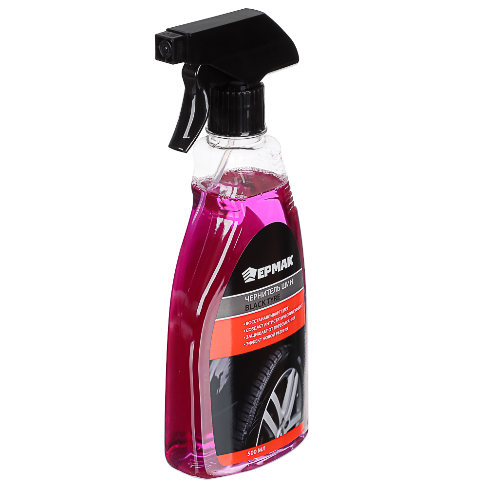 ЕРМАК Чернитель шин, триггер 500 мл, арт.№ 727-038