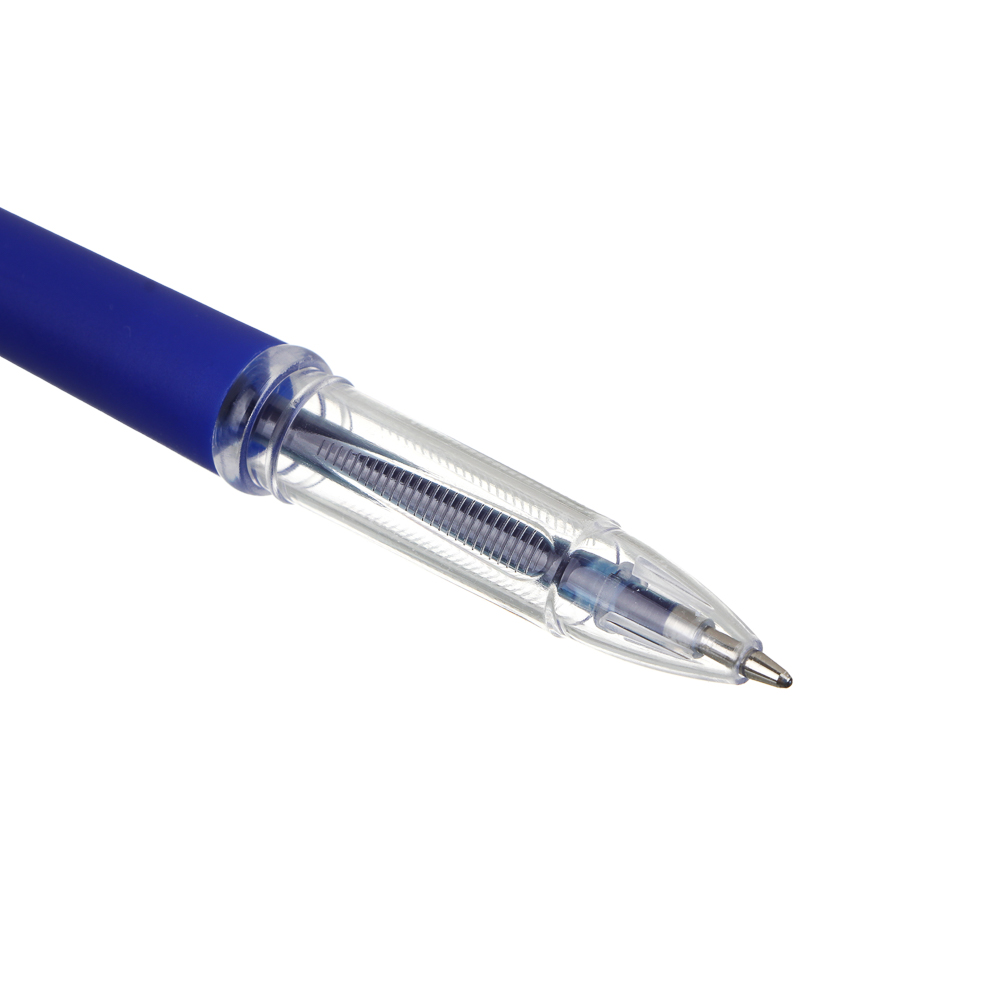 Ручка гелевая ClipStudio синяя, корпус софт-тач, наконечник 0,7 мм, арт.№ 614-106