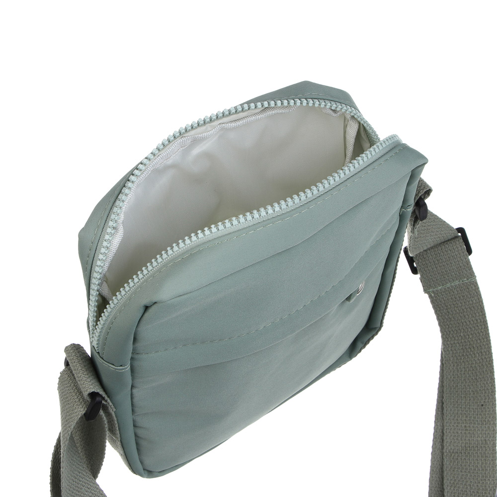 Сумка с длинным ремнем тм ЮL Кроссбоди, полиэстер, 21,5х17х5см, 3 цвета, арт.№ 337-229