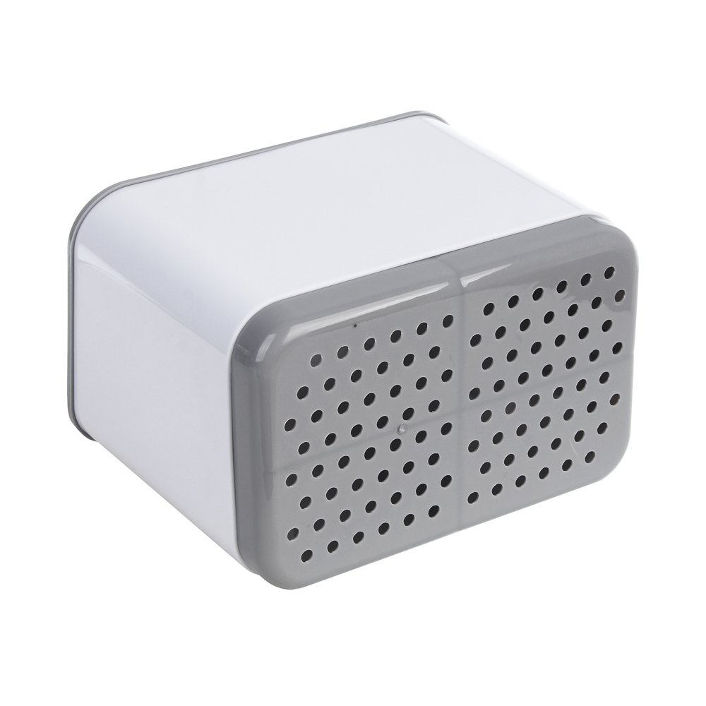 Подставка для столовых приборов тм VETTA, 14,9x10x13,5см, полипропилен, цвет белый, арт.№ 485-202