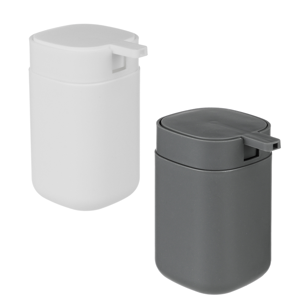 VETTA Дозатор для жидкого мыла Prime, пластик, 7,5х9,8х13см, 2 цвета, арт.№ 463-179