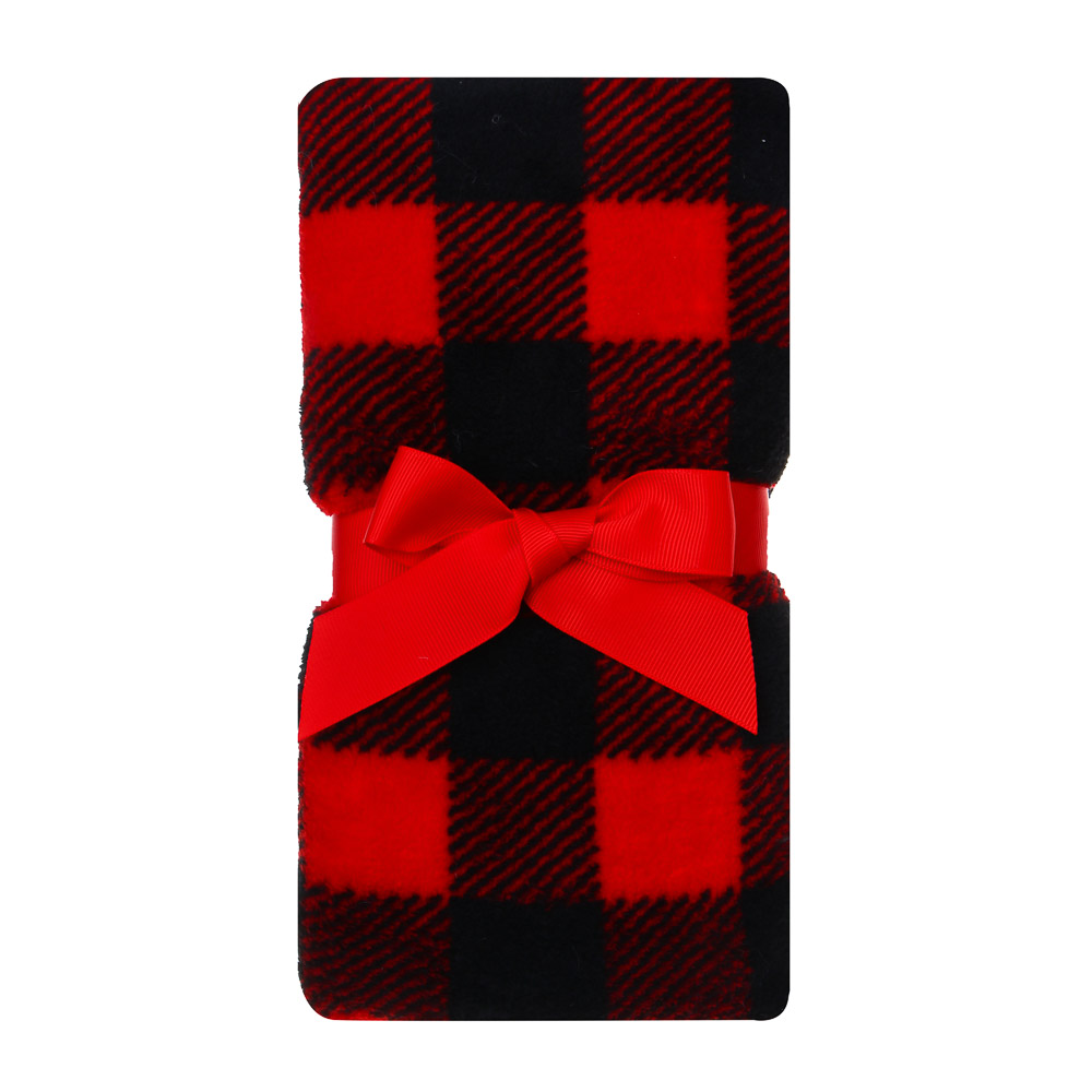 PROVANCE Щелкунчик Плед с сувениром, 75х90см, 100% полиэстер, 3 дизайна, арт.№ 492-303