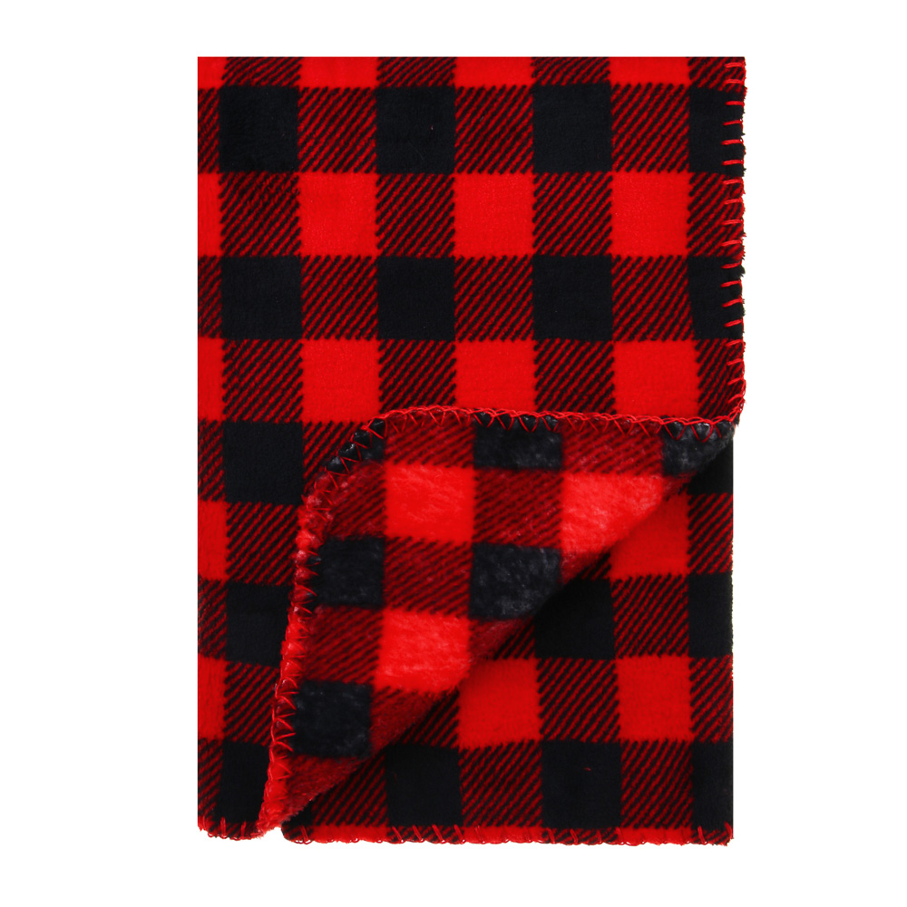 PROVANCE Щелкунчик Плед с сувениром, 75х90см, 100% полиэстер, 3 дизайна, арт.№ 492-303