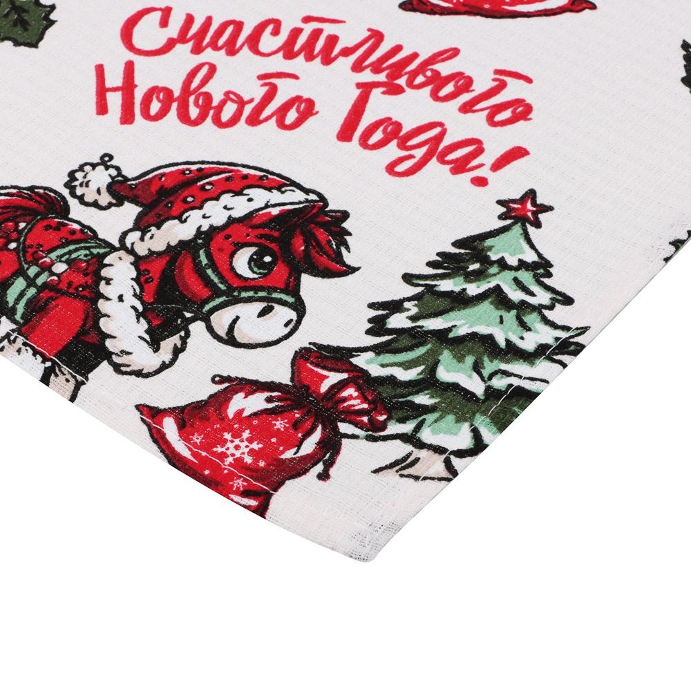 PROVANCE Щелкунчик Полотенце кухонное вафельное, 35х60см, 100% хлопок, арт.№ 492-304