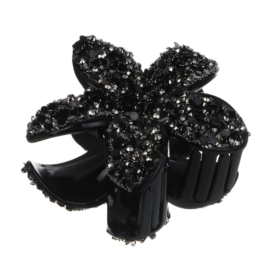 Краб для волос, тм ЮНИLOOK, 8см, пластик, 3 дизайна, #1, арт.№ 321-400