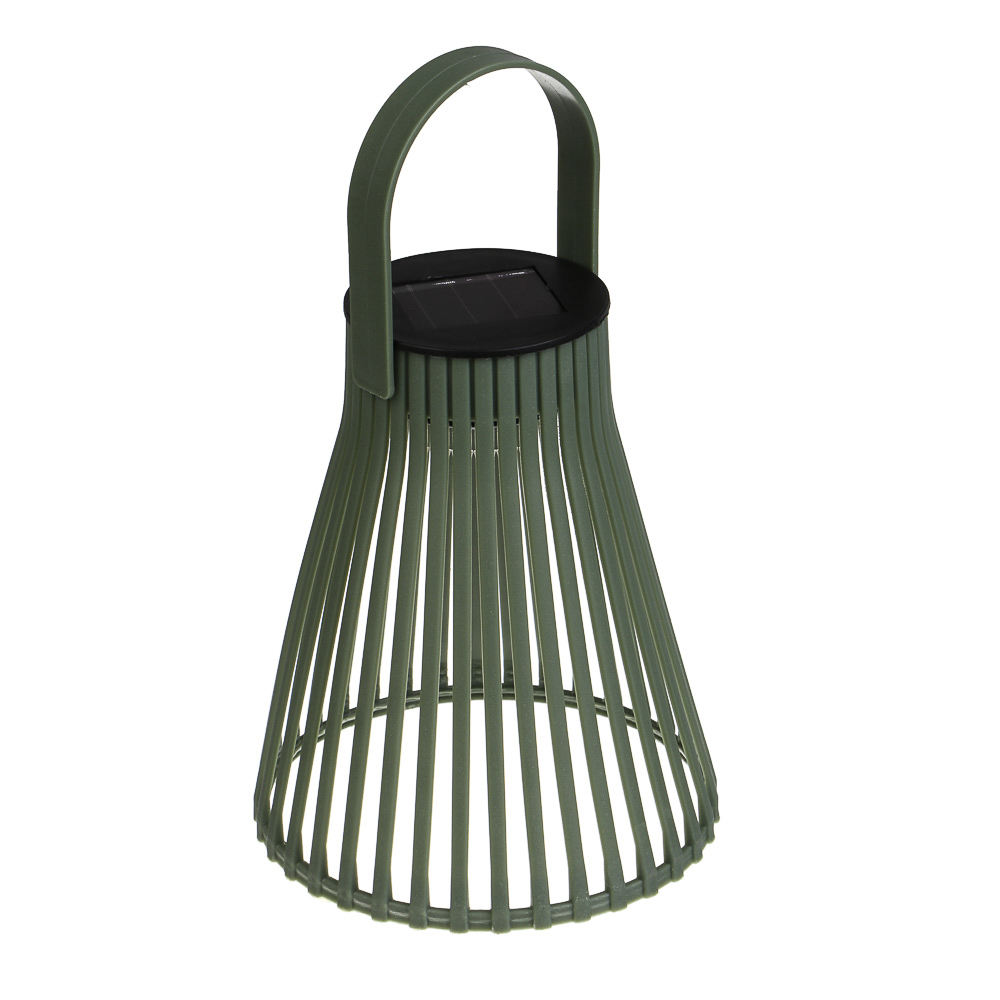 Светильник садовый на солнечной батарее тм INBLOOM, 14см, 1LED, шампань, AAA100mAh Ni-MH,1 реж., PP, арт.№ 483-034