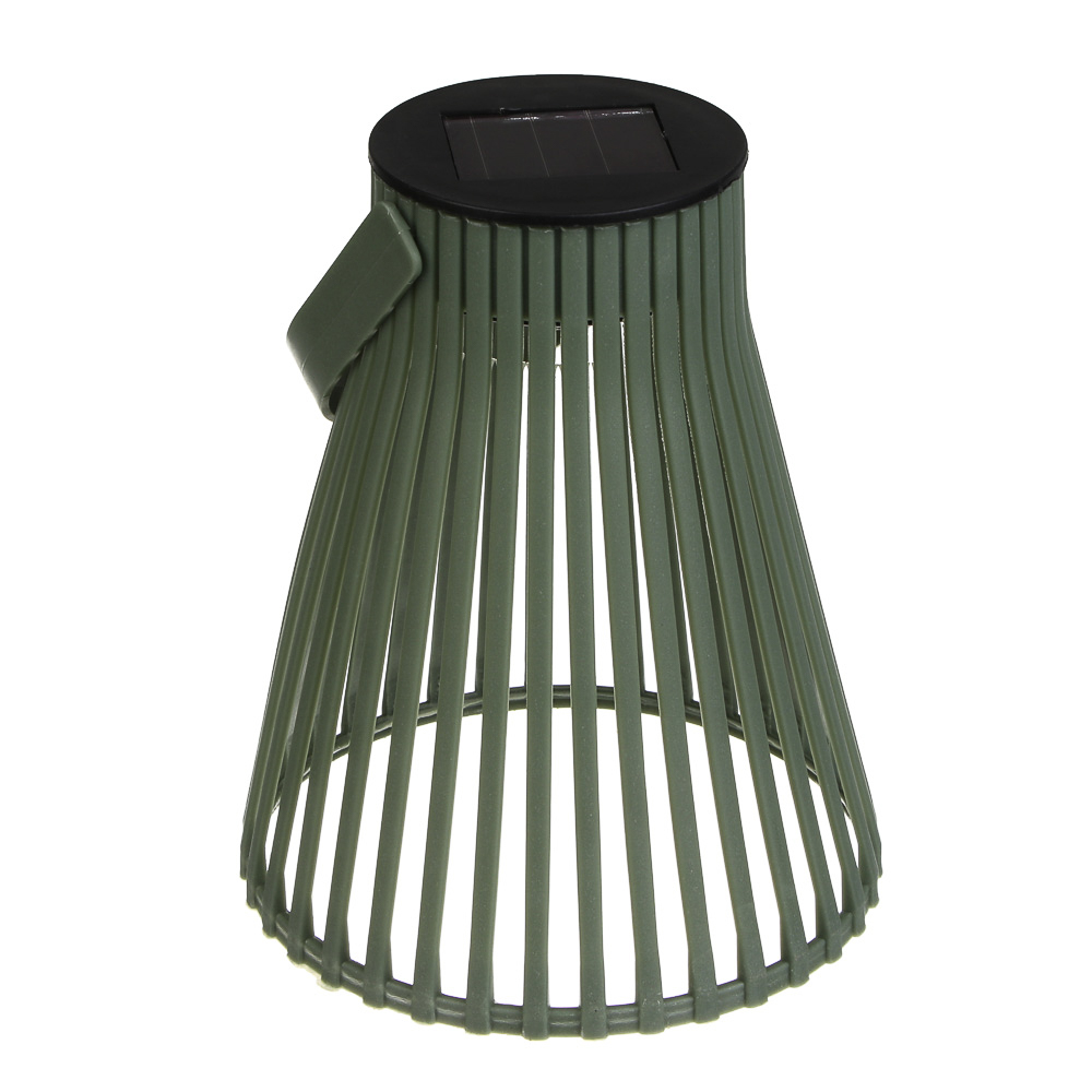 Светильник садовый на солнечной батарее тм INBLOOM, 14см, 1LED, шампань, AAA100mAh Ni-MH,1 реж., PP, арт.№ 483-034