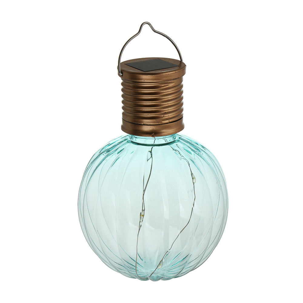 Светильник сад. на солн. батарее тм INBLOOM, 8.5х13.5см, 4LED, шампань, 40mAh Button cell, 1реж., PP, арт.№ 483-035