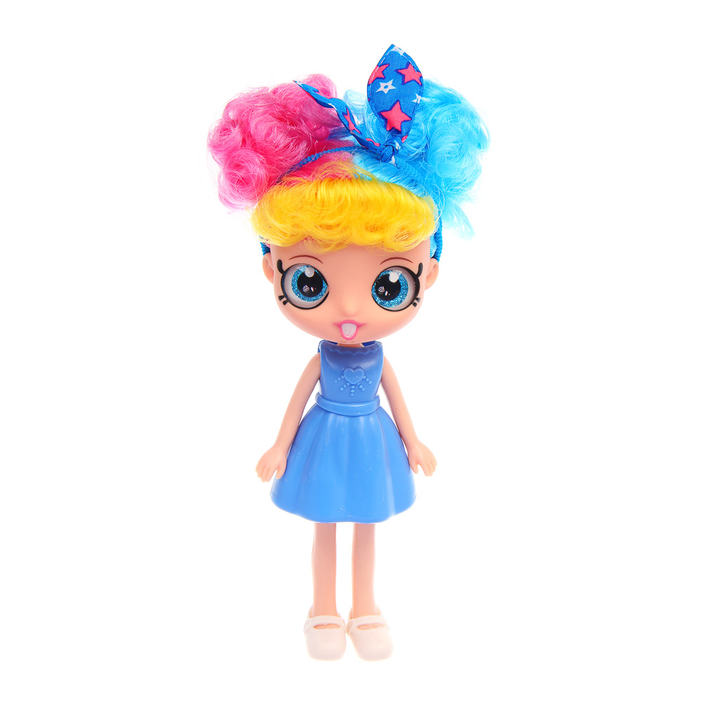 ИГРОЛЕНД Кукла с волшебными глазами, 17 см, 8х5,5х18,5 см, ABS, PP, 6 дизайнов, арт.№ 436-186