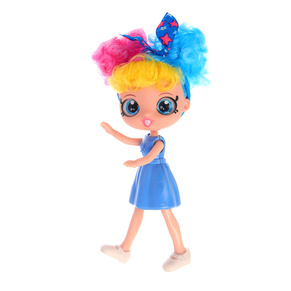 ИГРОЛЕНД Кукла с волшебными глазами, 17 см, 8х5,5х18,5 см, ABS, PP, 6 дизайнов, арт.№ 436-186