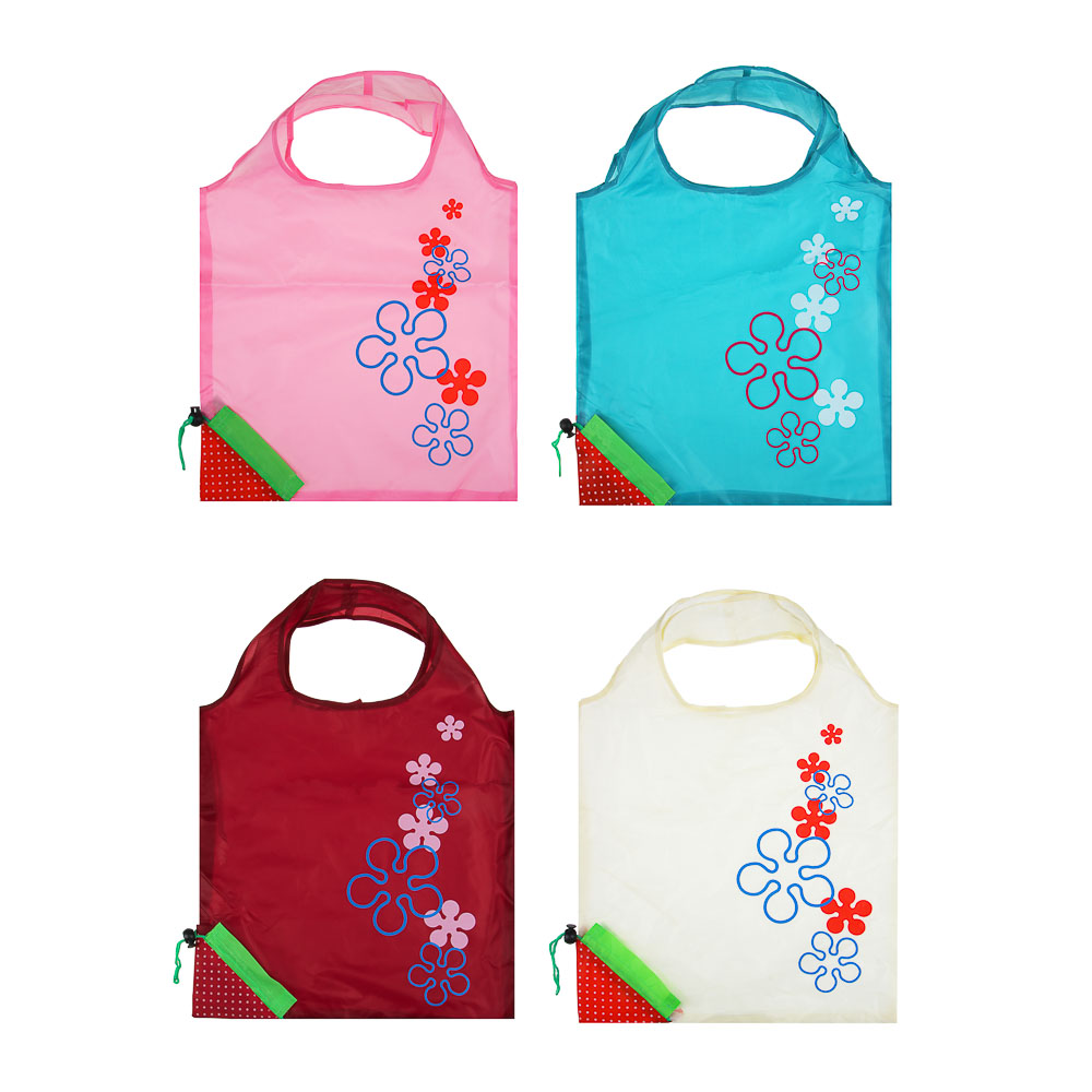 VETTA Сумка хозяйственная "Ягода", складная, 38х58см, до 8кг, полиэстер, 4 цвета, арт.№ 467-044