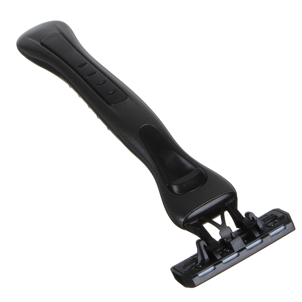 PROWAY Станок для бритья с тройным лезвием, плавающая головка + 3 сменные кассеты, силикон, пластик, арт.№ 346-011