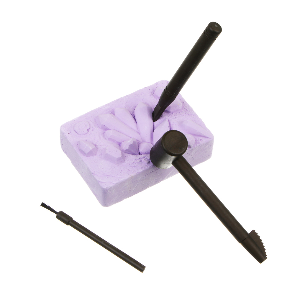 ХОББИХИТ Раскопки 3 в 1 для мальчиков и девочек, гипс, PP, 24,5х19х5,5см, 2 дизайна, арт.№ 283-230