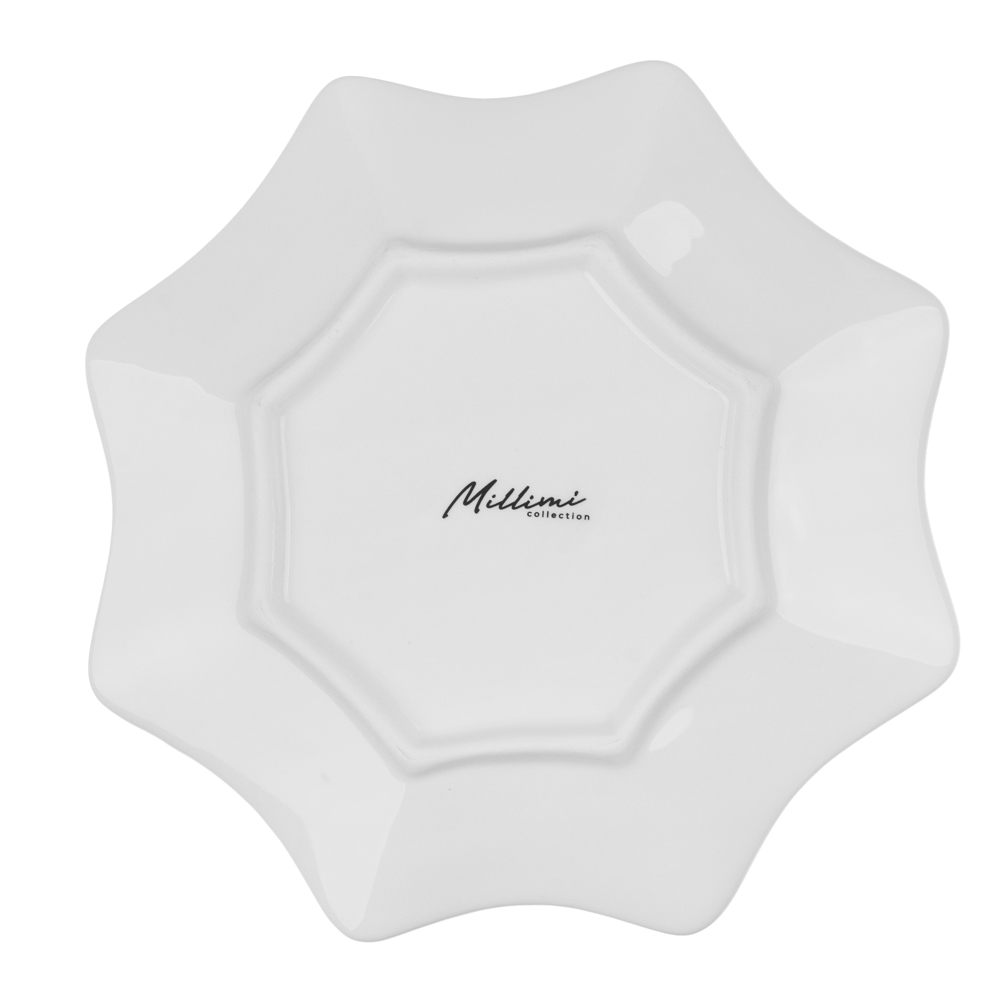 MILLIMI Нордик Блюдо в форме звезды, 20х20х2см, керамика, арт.№ 820-685