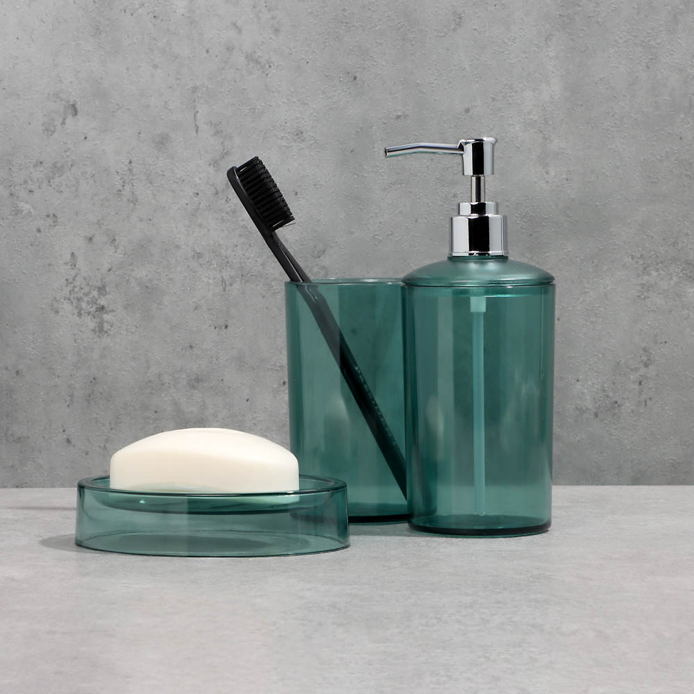 VETTA Дозатор для жидкого мыла, 7,3x7,3x18,5 см, полистирол, 2 цвета, арт.№ 463-296