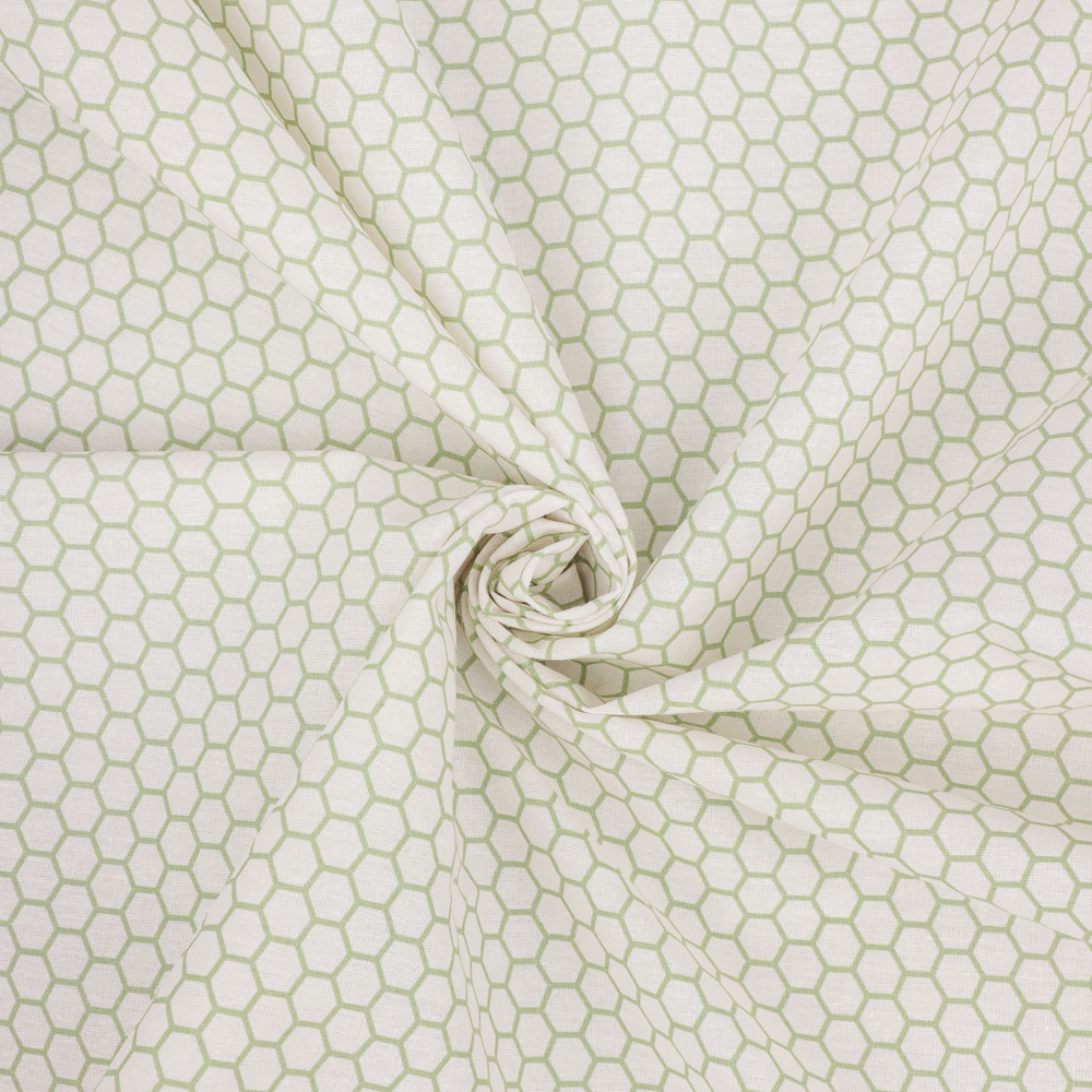 PROVANCE Эвкалипт Комплект постельного белья 1,5 (4 предмета), поплин, 100% хлопок, зеленый, арт.№ 421-007