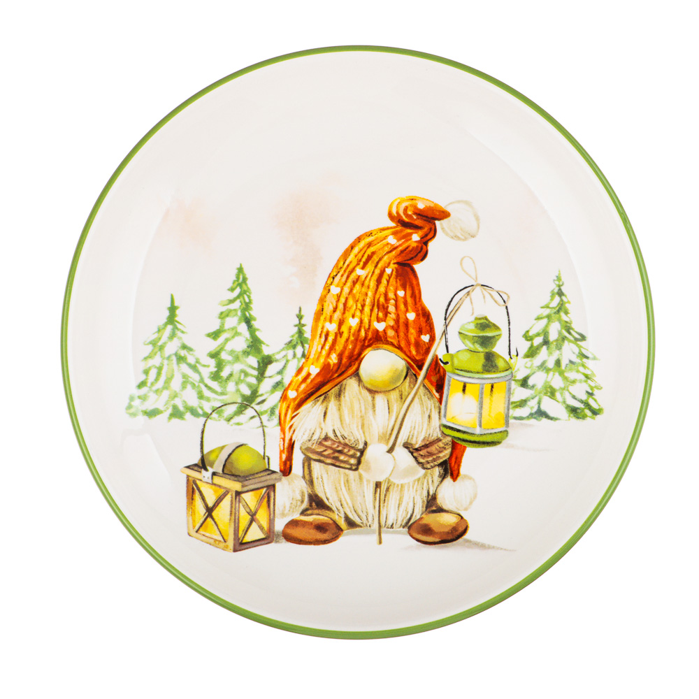 MILLIMI Фелиз Блюдо круглое, 21,5х3см, керамика, арт.№ 820-872