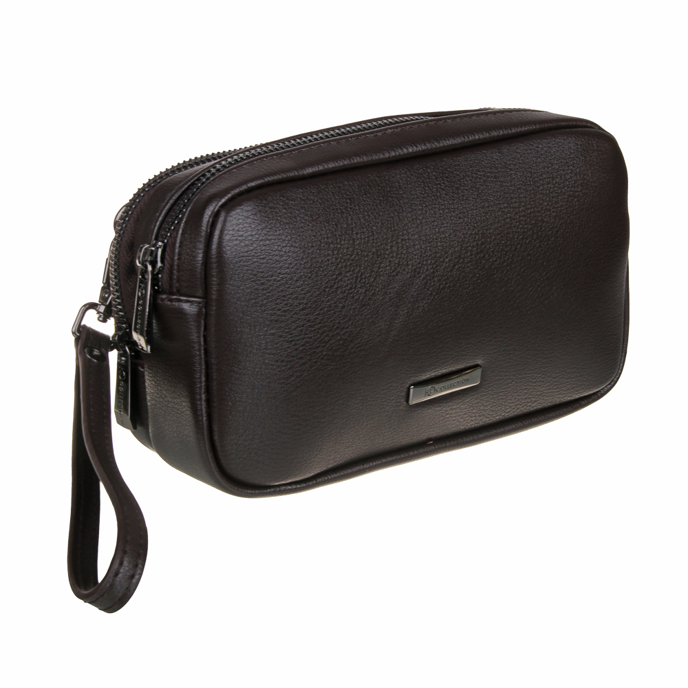 ЮL Кошелек-барсетка на молнии, ПУ, 22х13см, 2 цвета,БМ23-02, арт.№ 303-958