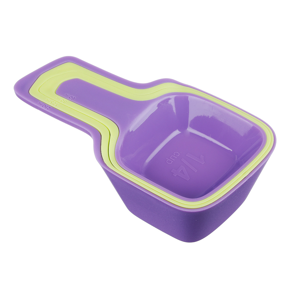 SATOSHI Малибу Набор мерных ложек 60мл, 80мл, 125мл, 250мл, арт.№ 884-440