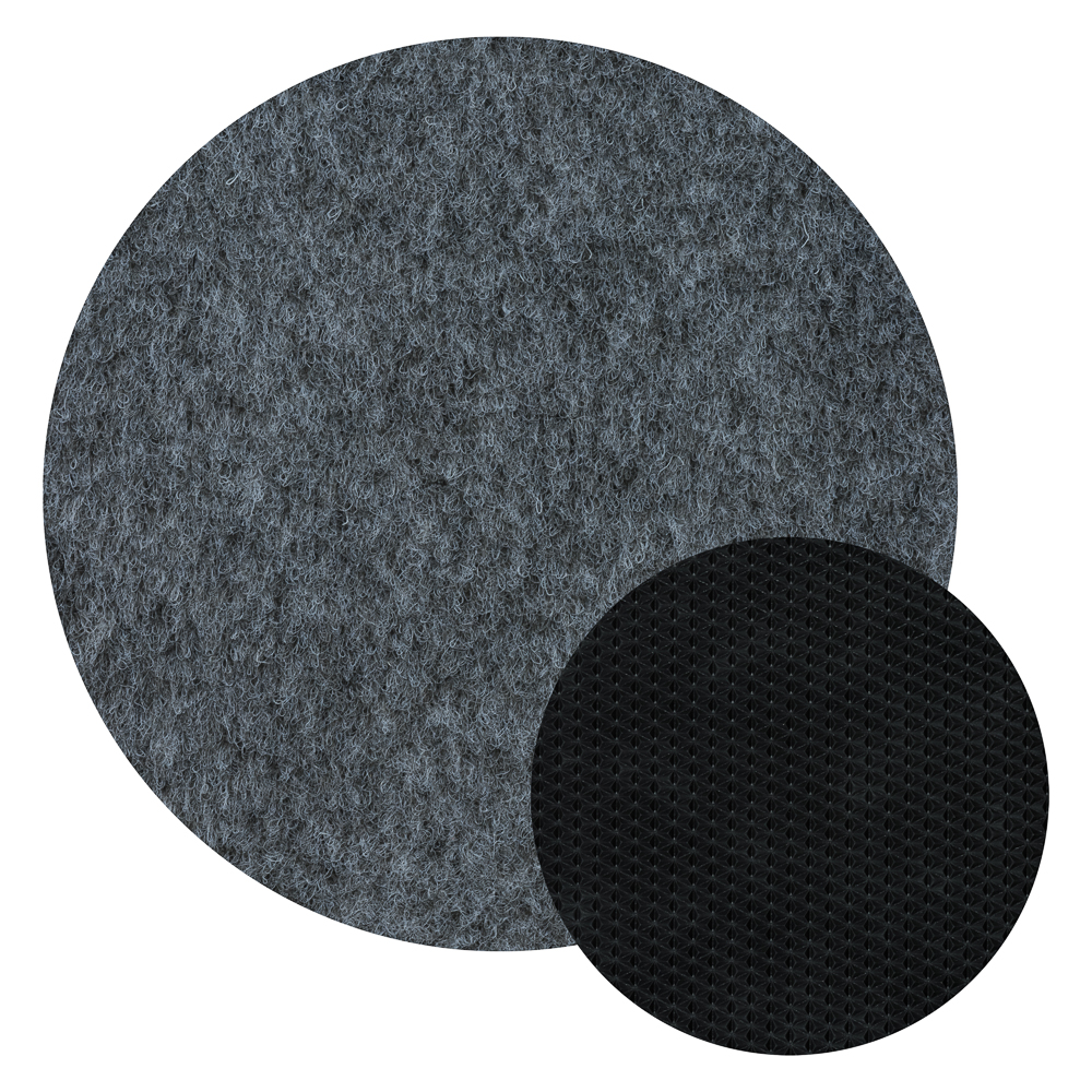 Коврик придверный, влаговпитывающий, SINDBAD Т100/1 40х60смх6мм, серый, арт.№ 466-192