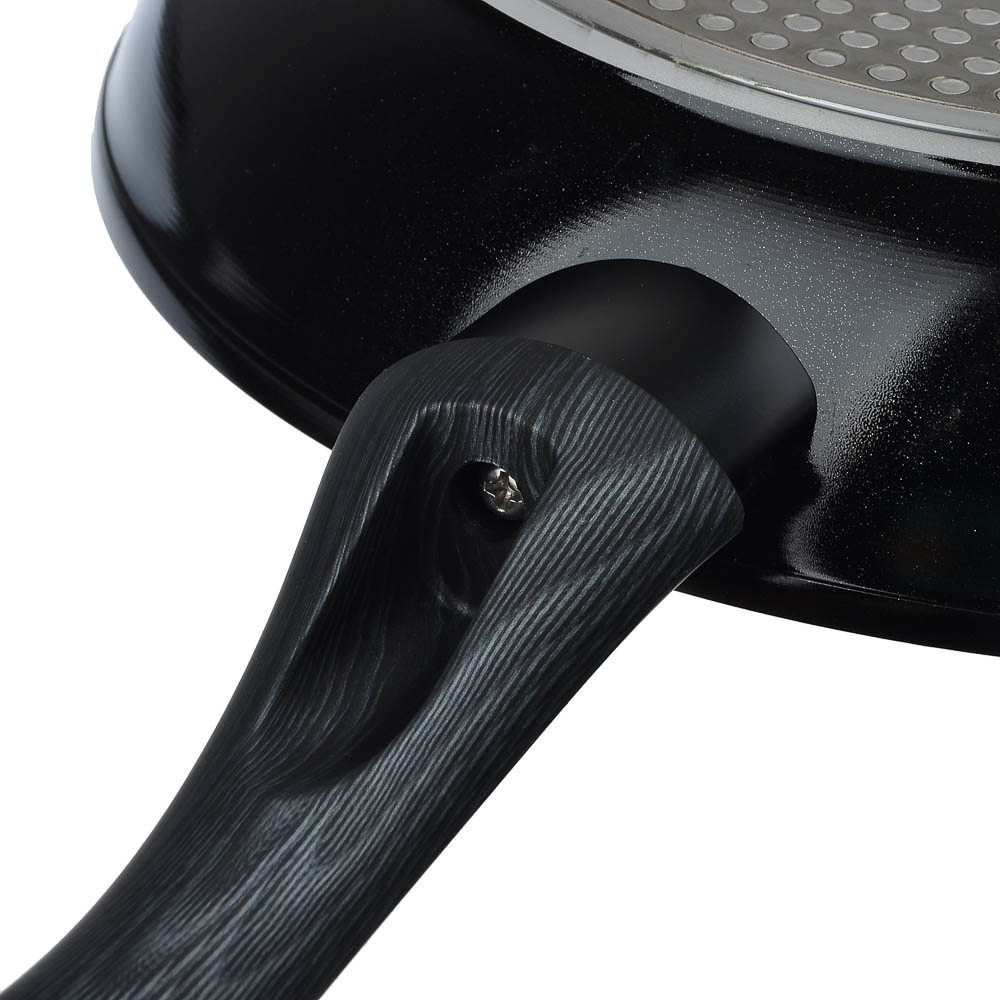 SATOSHI Карбон Сковорода литая d26см, антипригарное покрытие Мрамор, индукция, арт.№ 846-453