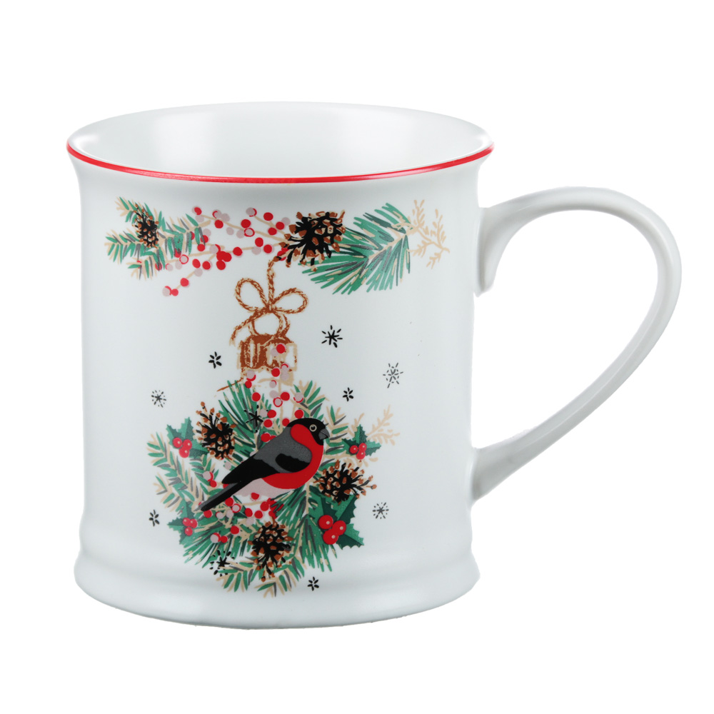 MILLIMI Снегирь Кружка 340мл, керамика, арт.№ 820-137