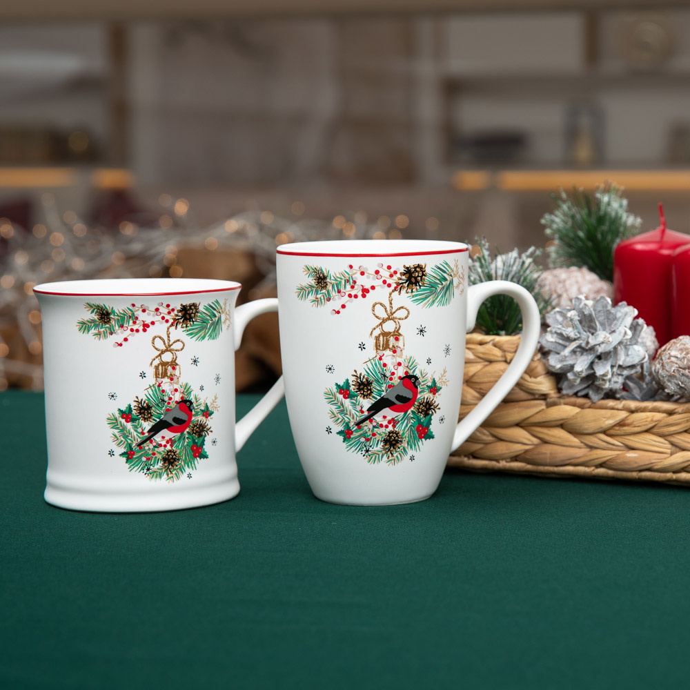 MILLIMI Снегирь Кружка 340мл, керамика, арт.№ 820-137