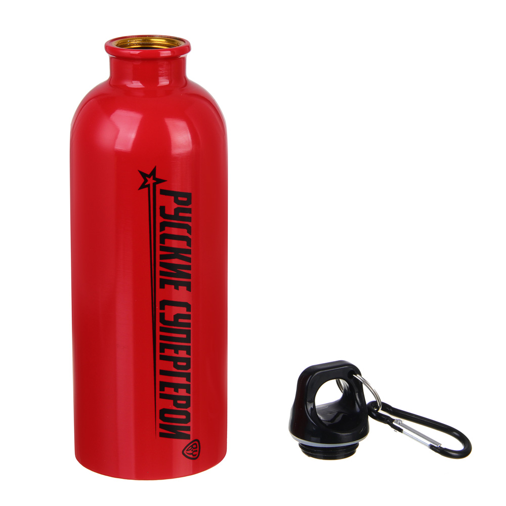 Бутылка спортивная для воды тм BY Русские Супергерои, 500мл, нерж. сталь, арт.№ 088-113